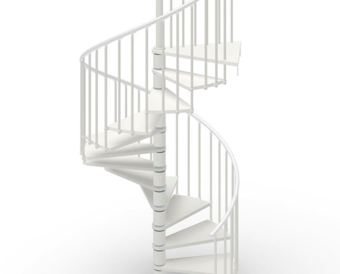 Phola-Spiral-staircase---Lacquered-White-and-White-Steel