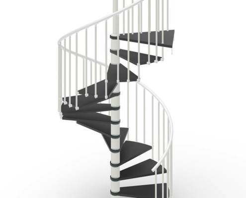 Phola_Spiral-staircase-Lacquered-Black-and-white-steel