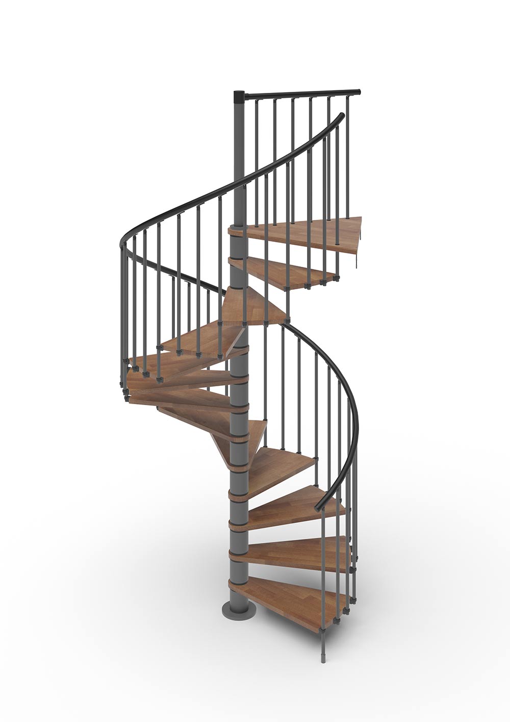 Phola_Spiral-staircase-Walnut-and-dark-grey-steel