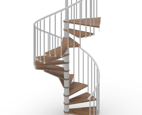 Phola_Spiral-staircase-Walnut-and-silver-steel