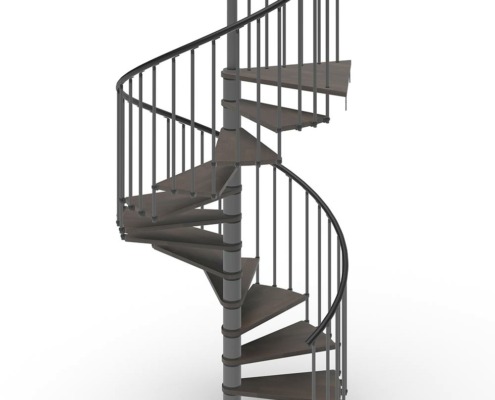 Phola_Spiral-staircase-Wenge-and-dark-grey-steel