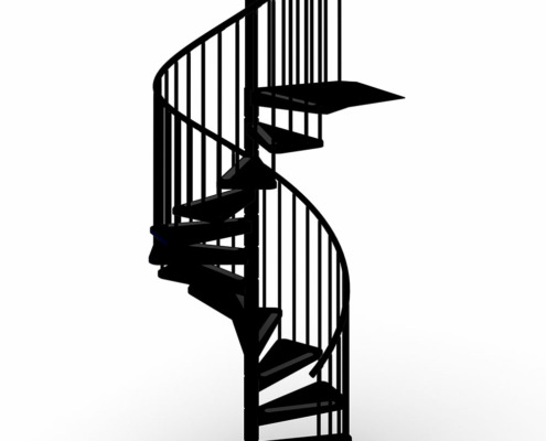 Gamia Steel Spiral Staircase