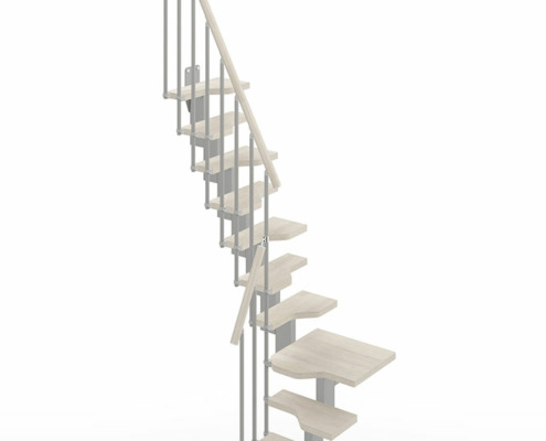 Mini_Stair-L-Shape-(1-turn)-11-Steps_White-84_Silver-Grey