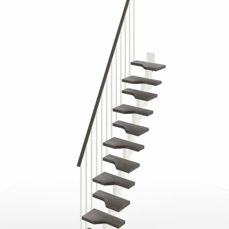 Mini_Stair-Rectilinear-Shape-(Straight)-11-Steps_Wenge-23_White