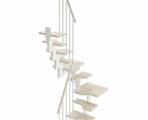 Mini_Stair-U-Shape-(2-turn)-11-Steps_White-84_White